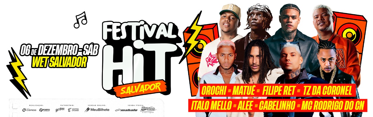 Festival HIT Salvador 2025 - Poster